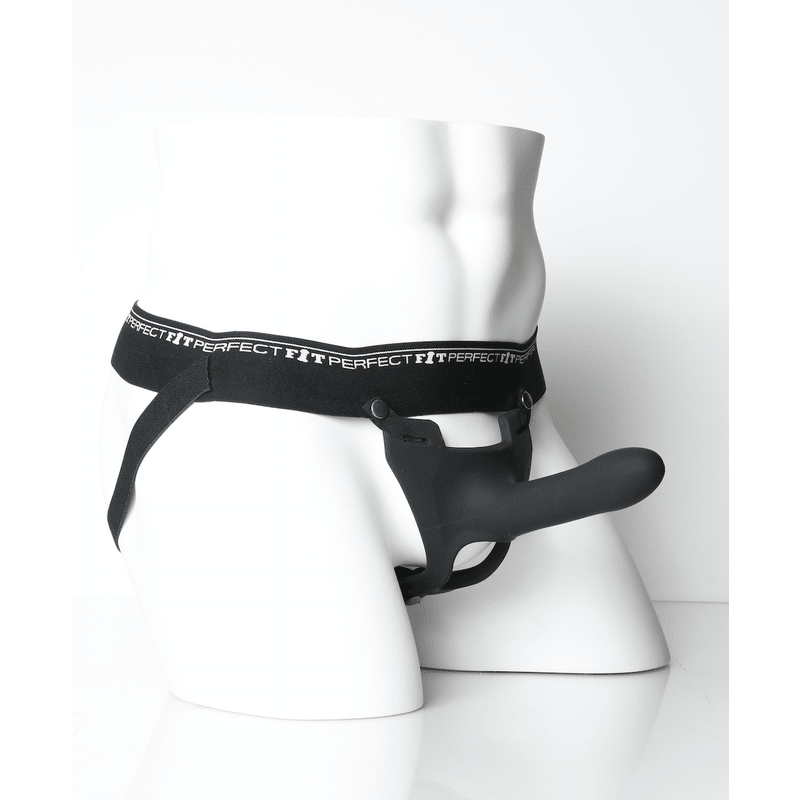 Zoro Strap-On 6.5in Black - Silk and Sin