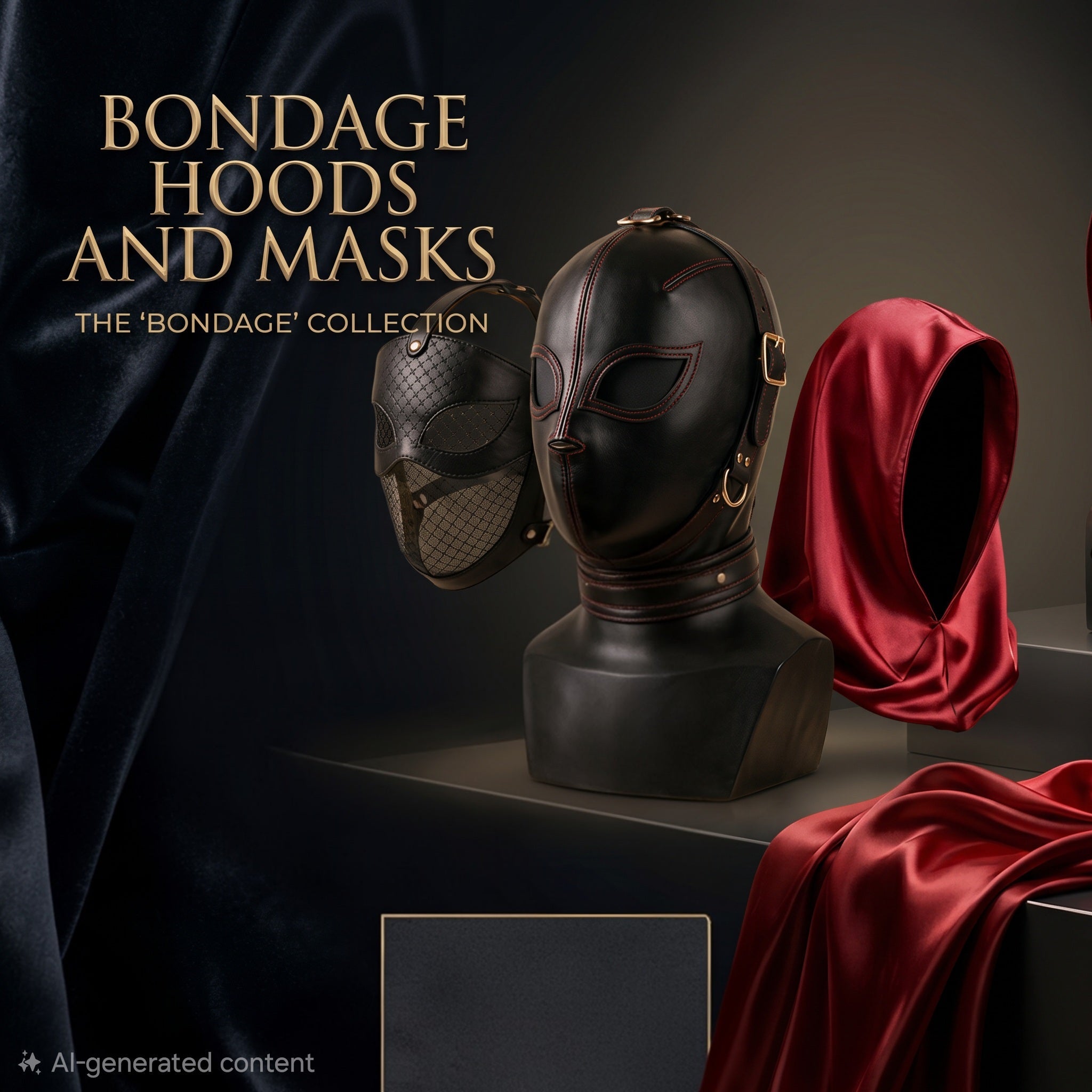 Bondage hoods and masks - silkandsin