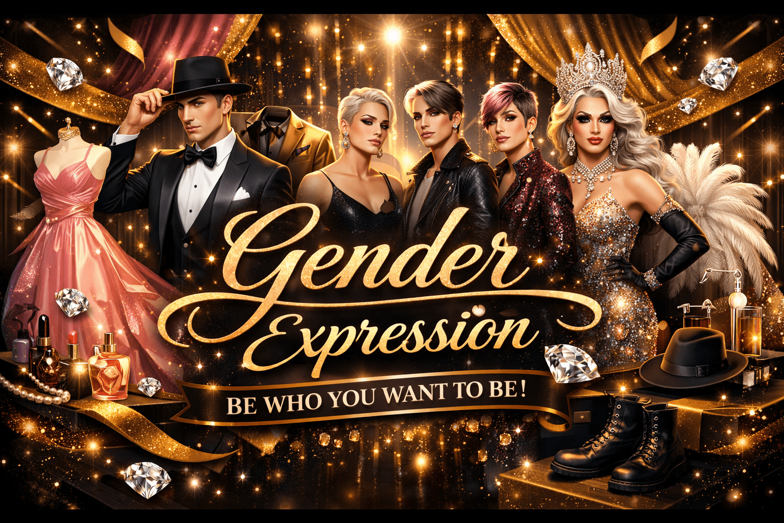 Gender expression - silkandsin