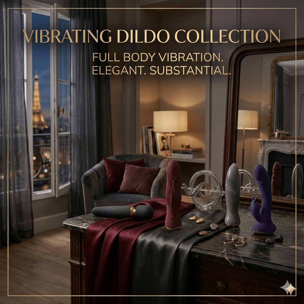Vibrating dildos - silkandsin