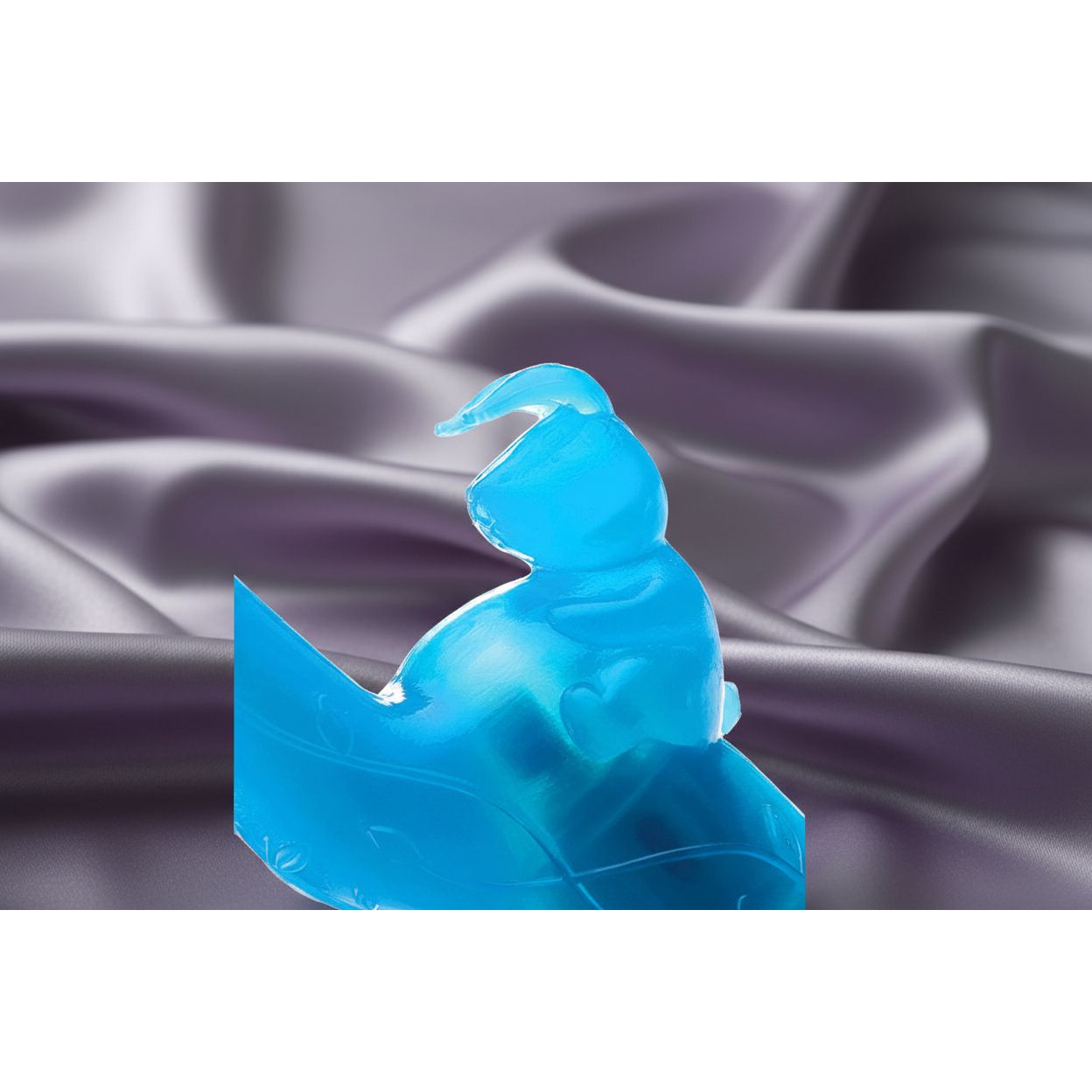 Adam & Eve BUNNY KISS - Blue 17.8 cm Rabbit Vibrator