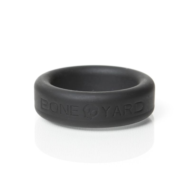 Boneyard Silicone Ring 30mm Black-BY0130