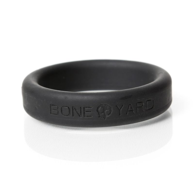 Boneyard Silicone Ring 40mm Black-BY0140