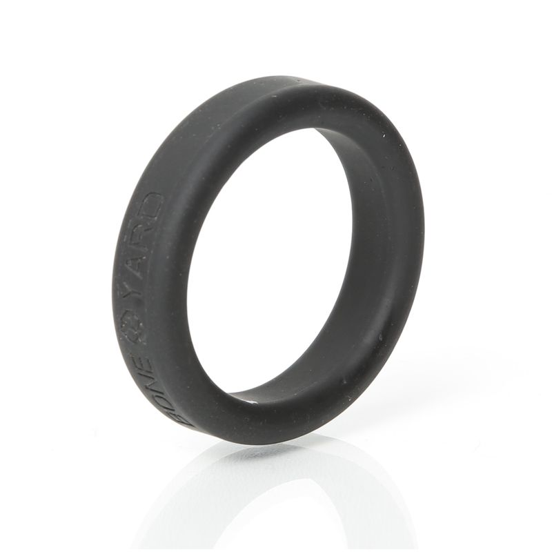 Boneyard Silicone Ring 40mm Black-BY0140