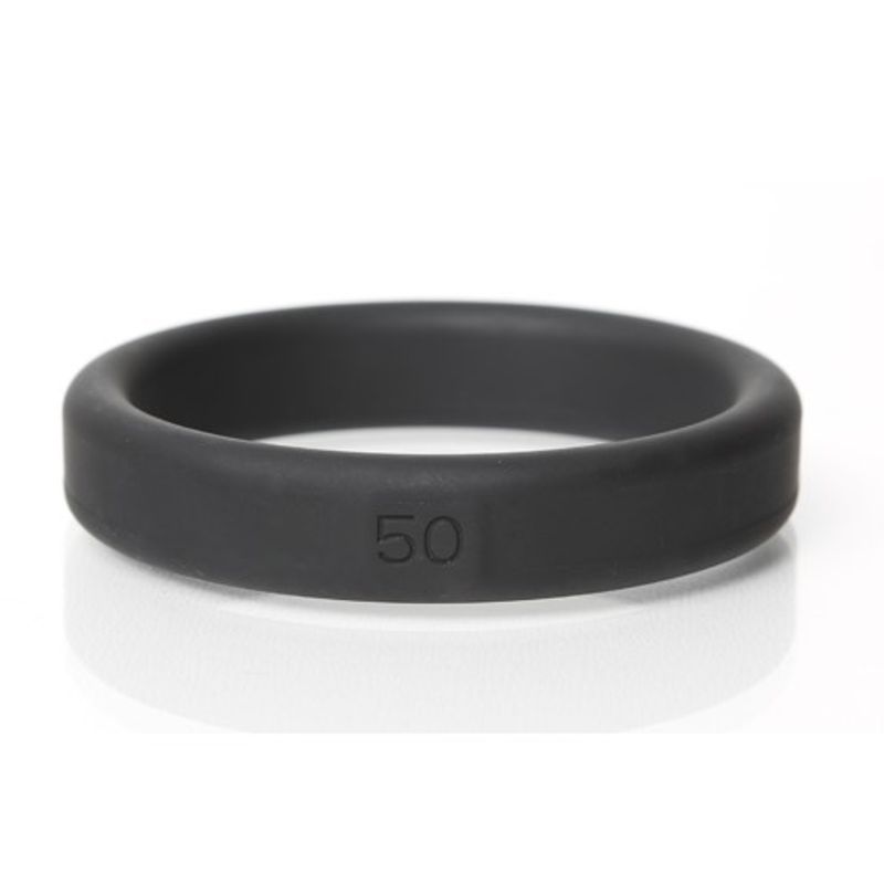 Boneyard Silicone Ring 50mm Black-BY0150