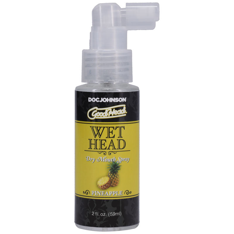 GoodHead Wet Head Dry Mouth Spray - Pineapple Flavoured - 59 ml Bottle