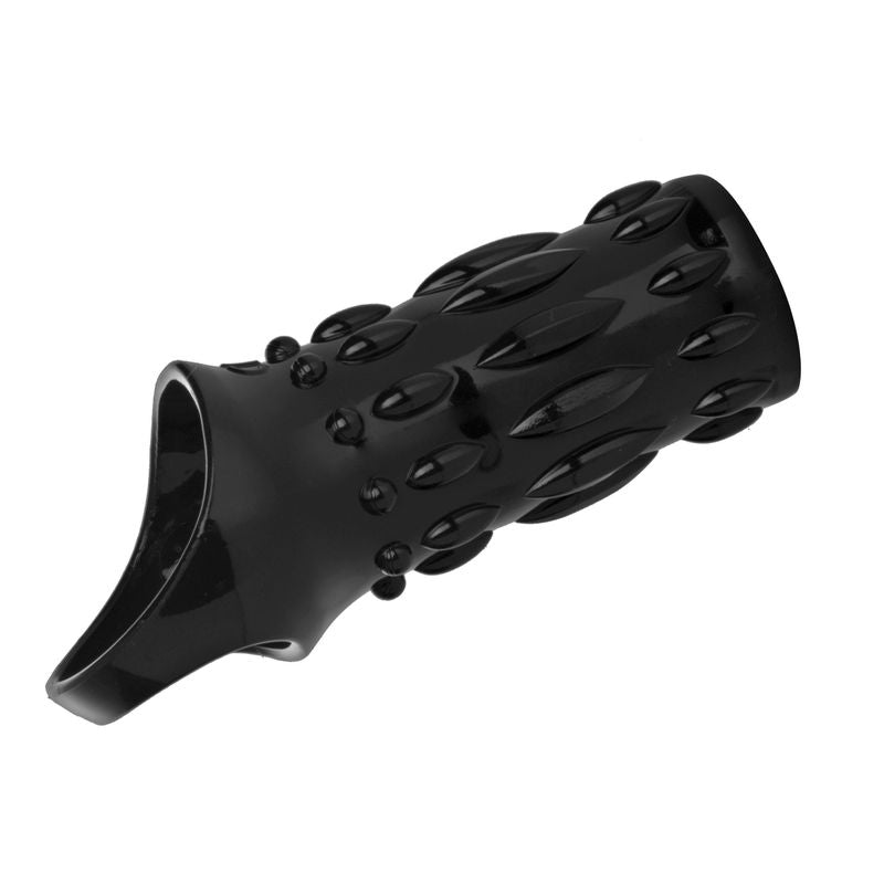 Sheath Sensations Enhancer Sex Sleeve-AE288-BLK