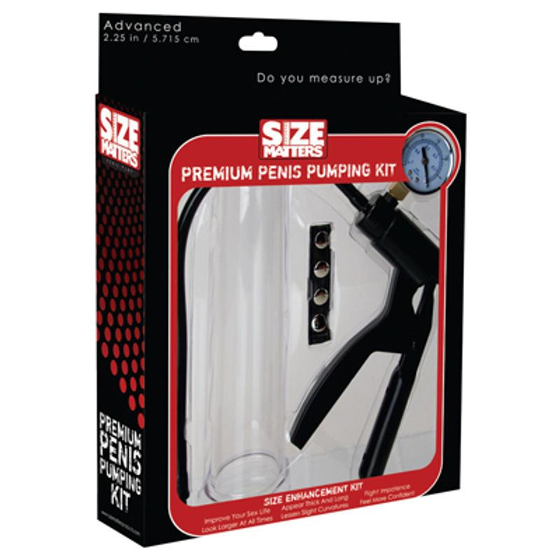 Premium Penis Pumping Kit (Intermediate Size)-JC380-M