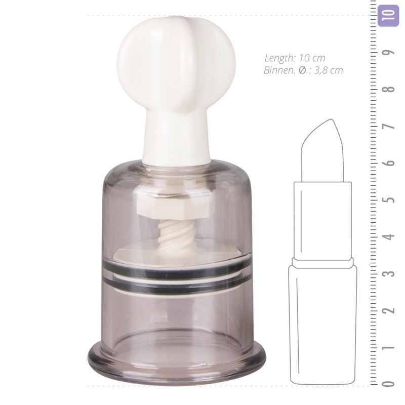 Nipple and Clit Suckers Large 2 Pc-ET046CLR