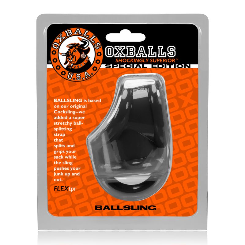 Ballsling Ball Split Sling Black-OX-3027-BLK