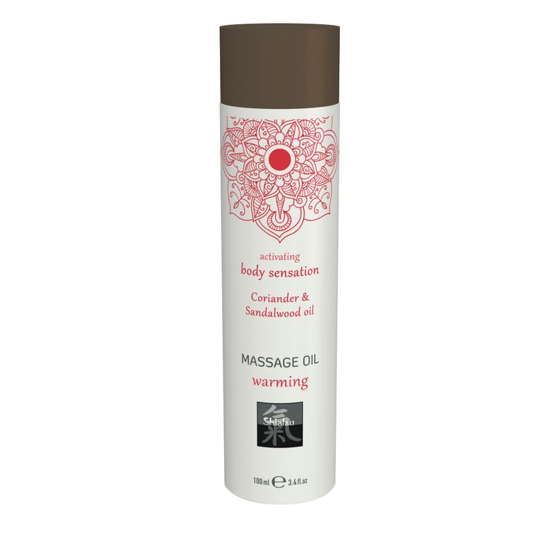 Shiatsu Massage Oil Warming Coriander And Sandalwood Oil 100ml-67007