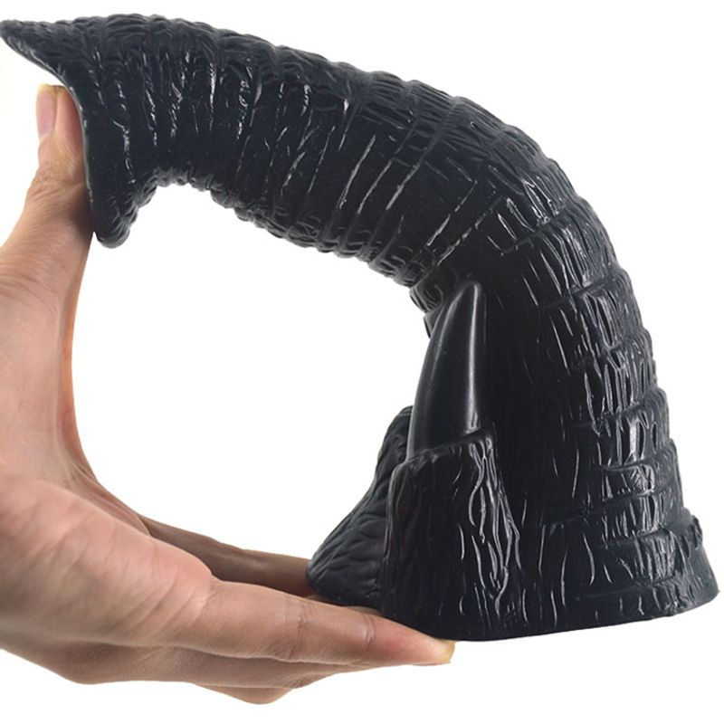 Elephant Dildo Black-FAAK026-BLK