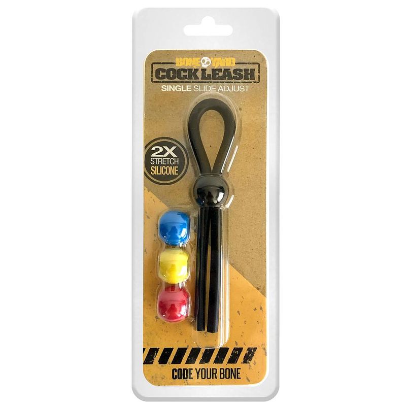 Cock Leash Single Black-BY0465