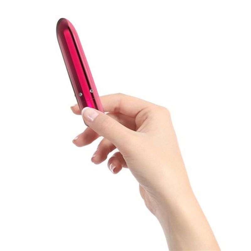 Pretty Point 4in Power Bullet Pink-56416-PNK