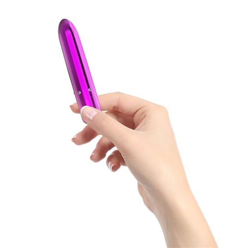 Pretty Point 4in Power Bullet Purple-56415-PUR