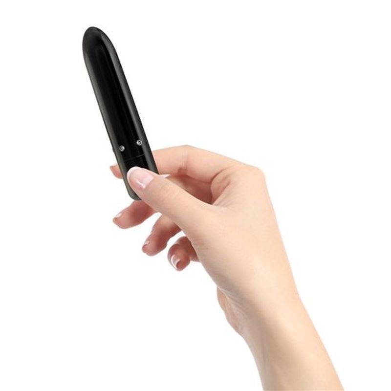 Pretty Point 4in Power Bullet Black-56411-BLK