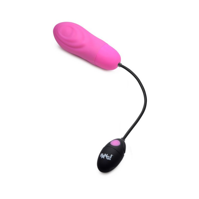 7X Pulsing Rechargeable Bullet Pink-AG521-PNK