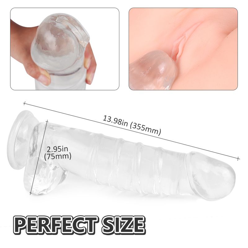 Denny Dong w Balls Clear XXL