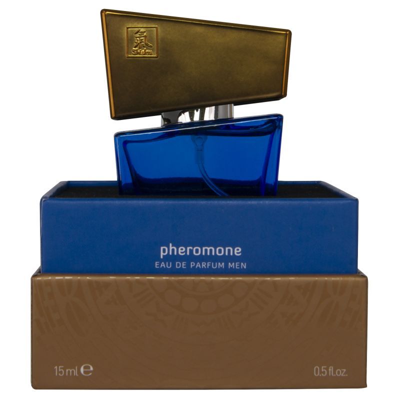 Shiatsu Pheromone Fragrance Man Dark Blue 15ml-67140
