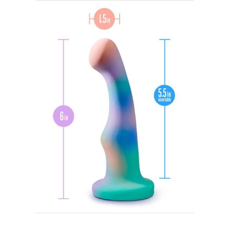 Avant Opal Dreams Aqua Silicone Dildo-BL-88370