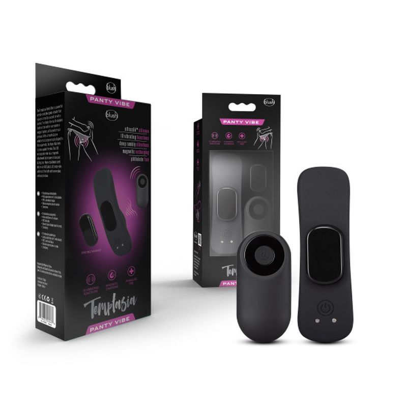 Temptasia Panty Vibe w Remote Control Black-BL-21835