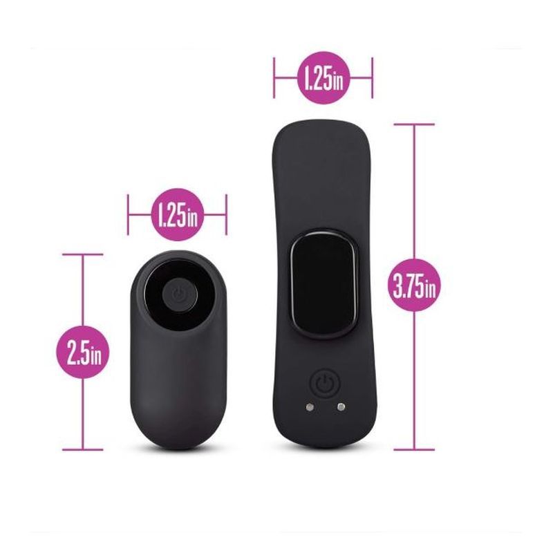 Temptasia Panty Vibe w Remote Control Black-BL-21835