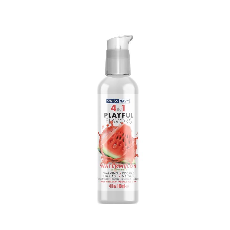 Playful Flavours 4 In 1 Watermelon 4oz/118ml-SN41FWM4