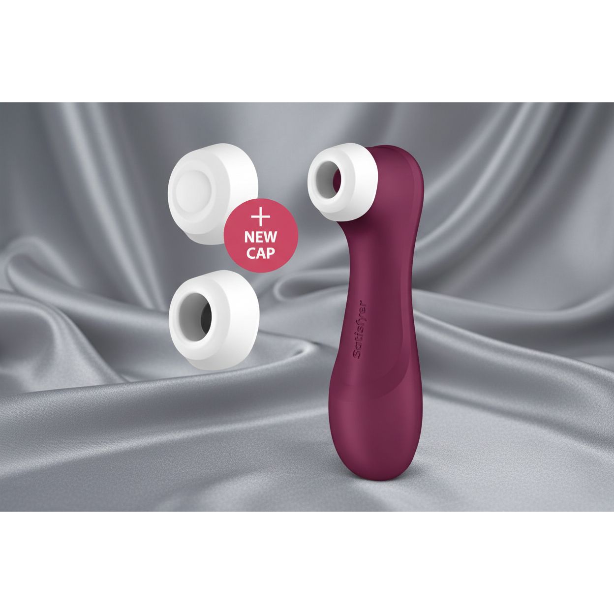 Satisfyer Pro 2 Gen 3 App Control Clitoral Stimulator Wine Red-4051840