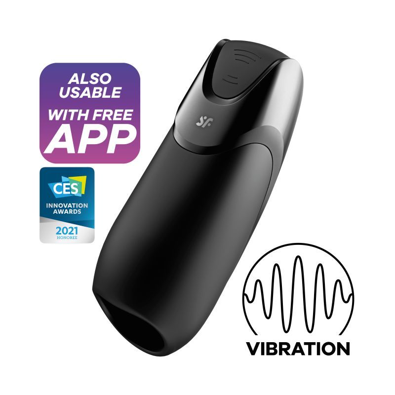 Satisfyer Men Vibration+ Black-9016570
