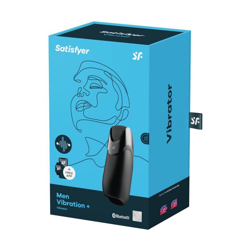 Satisfyer Men Vibration+ Black-9016570
