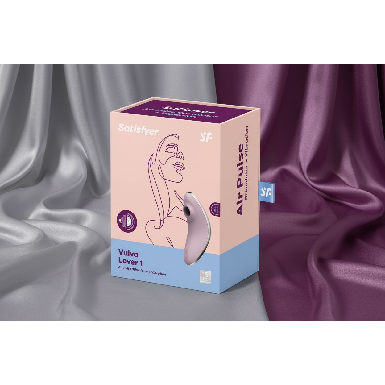 Satisfyer Vulva Lover 1 Violet-4018607