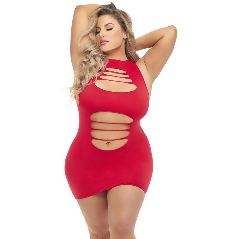 Cant Commit Dress Red-25122X-RED-O/S