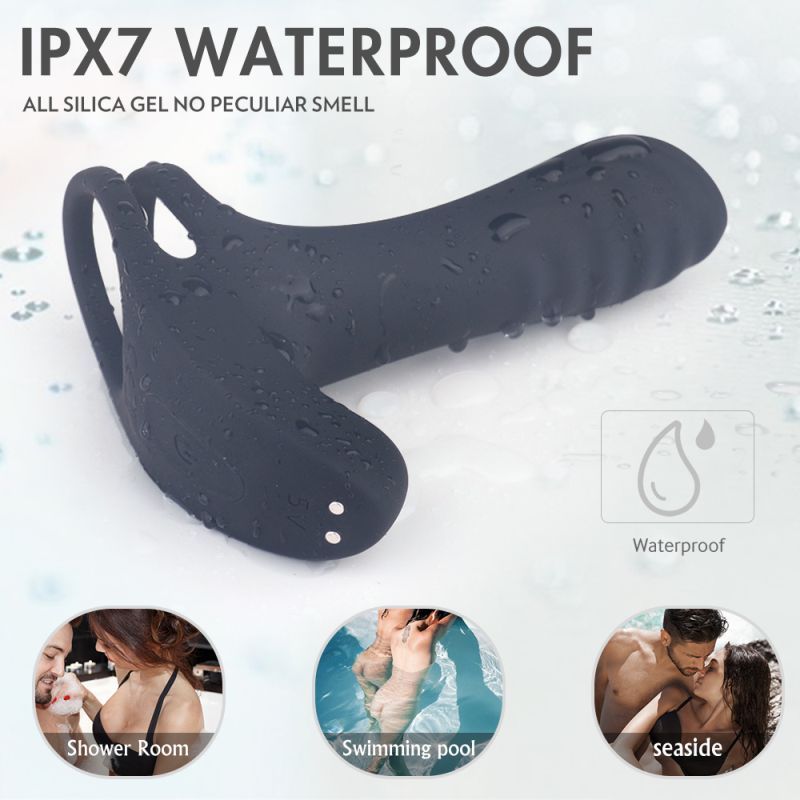 Frank Remote Control Vibrating Penis Shaft and Clit Stim Enhancer