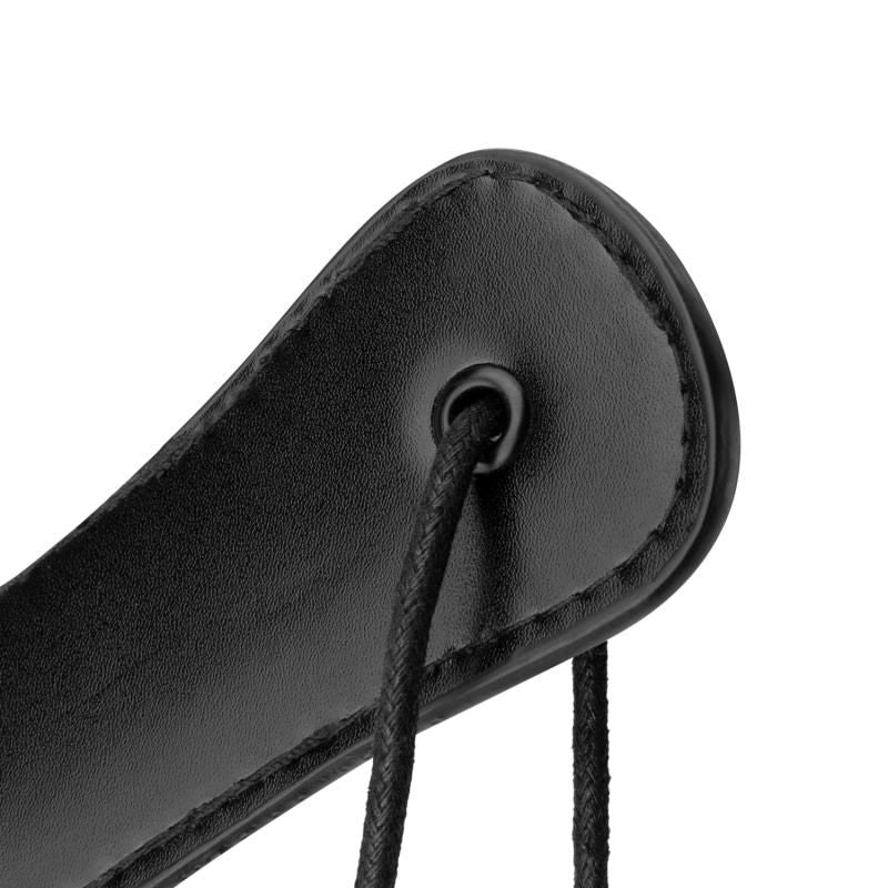 Faux Leather Paddle Black-BF021BLK