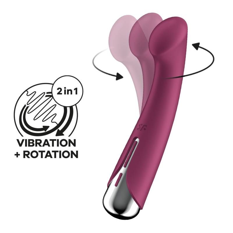 Satisfyer Spinning G-Spot 1 Red-4048758