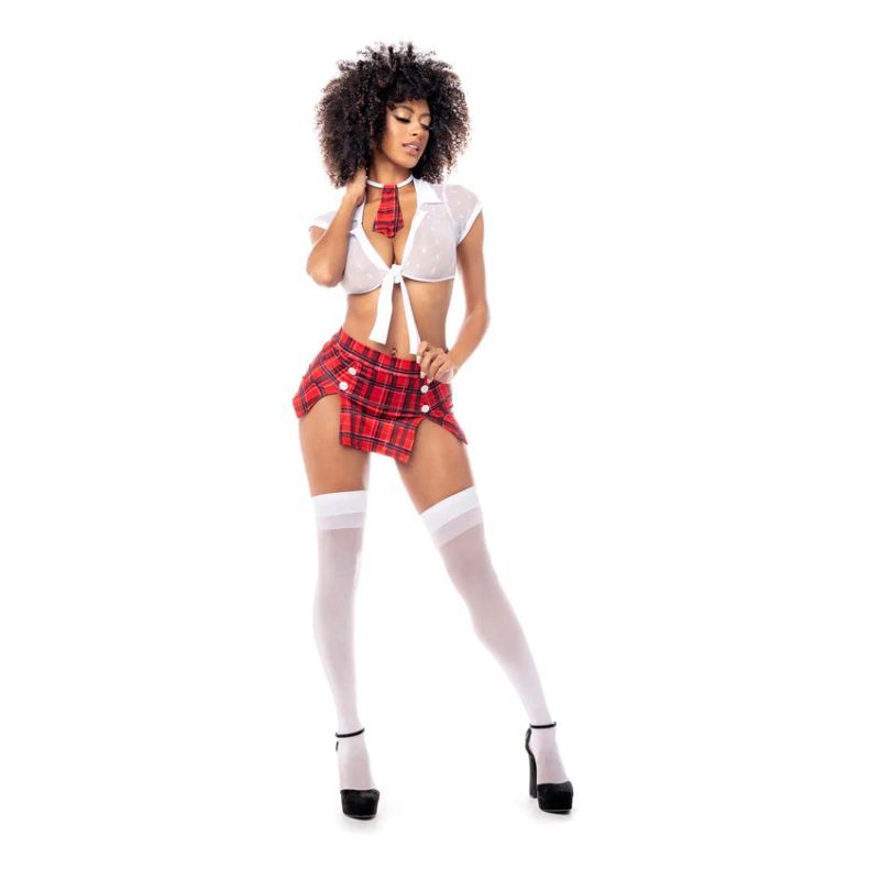 Sexy Schoolgirl Costume-M6481-S/M
