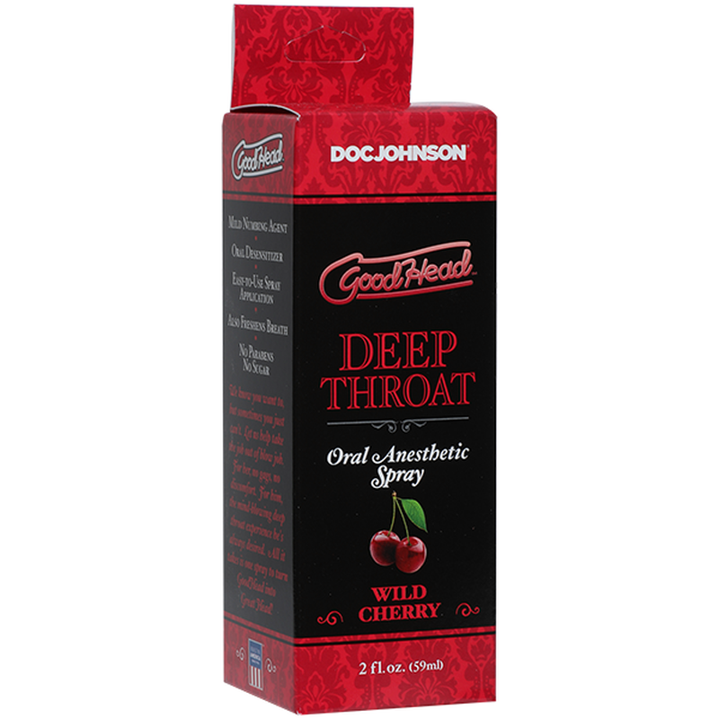 GoodHead Deep Throat Spray Cherry 59ml-1360-17-BX