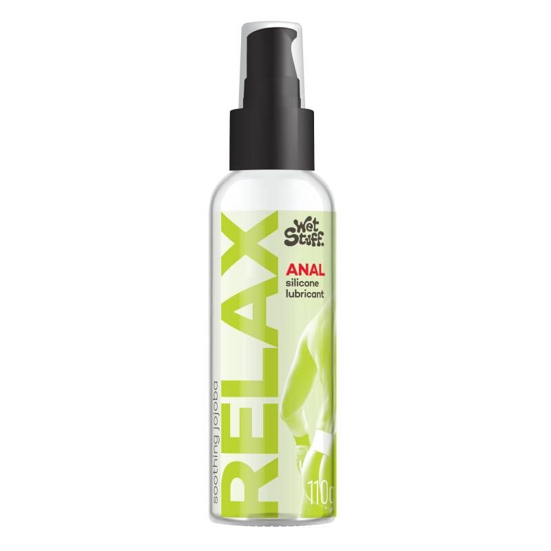 Wet Stuff Relax Anal Silicone Lubricant Pump Top 110g-GW50301