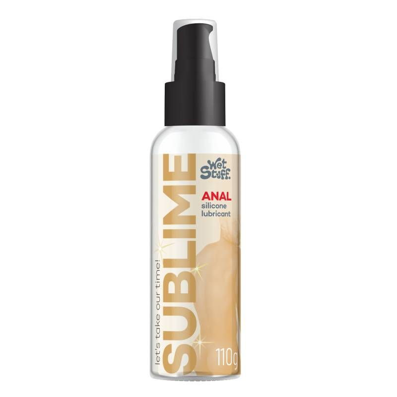 Wet Stuff Sublime Anal Silicone Lubricant Pump Top 110g-GW40948