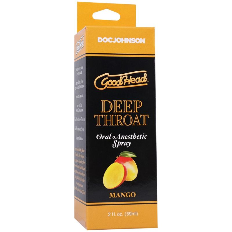 GoodHead Deep Throat Spray Mango 59ml-1360-45-BX