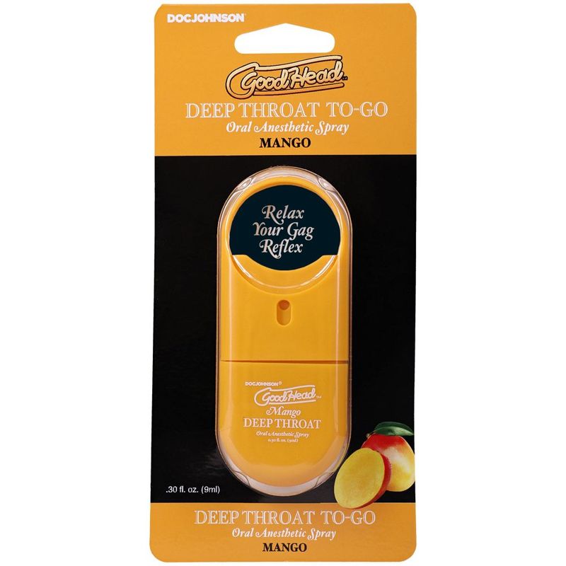 GoodHead To-Go Deep Throat Spray Mango 9ml