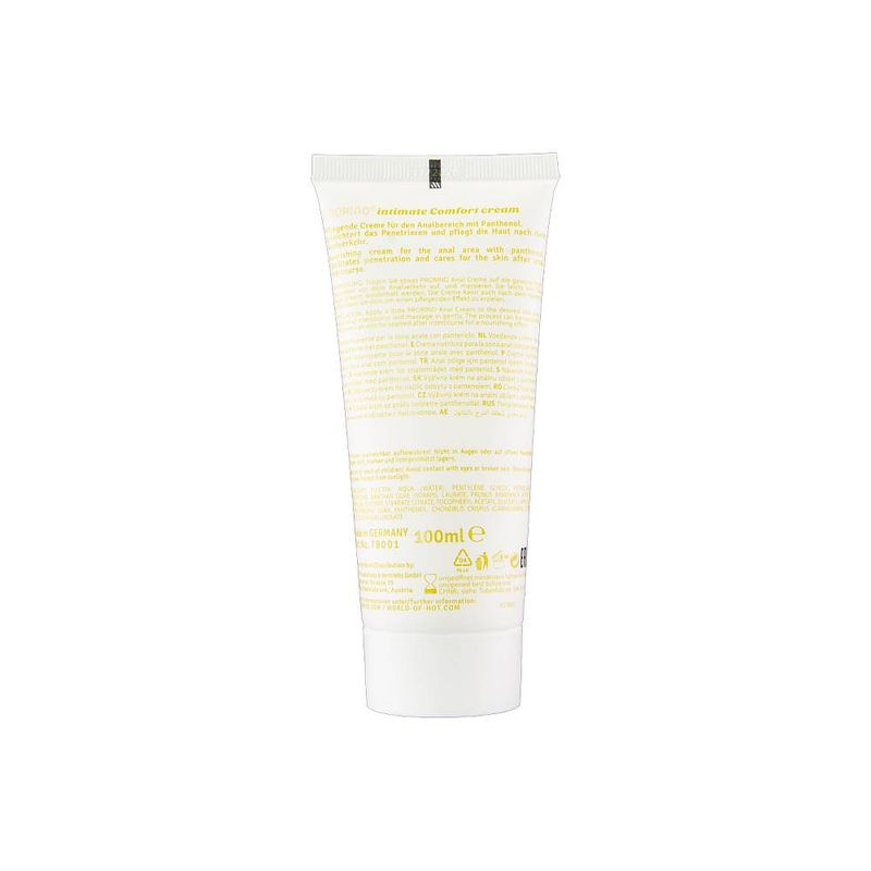 PRORINO Unisex Sensitive Anal Comfort Cream 100ml-78001