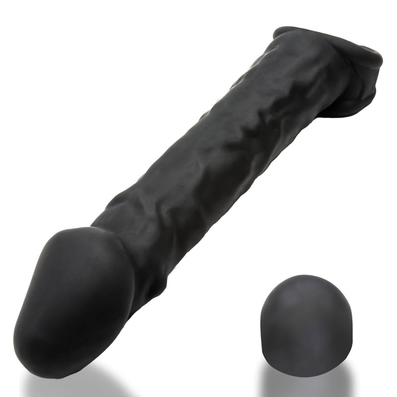 Muscle Ripped Inner Ribbed Velvet-Smooth Night-OX-3046-NGT