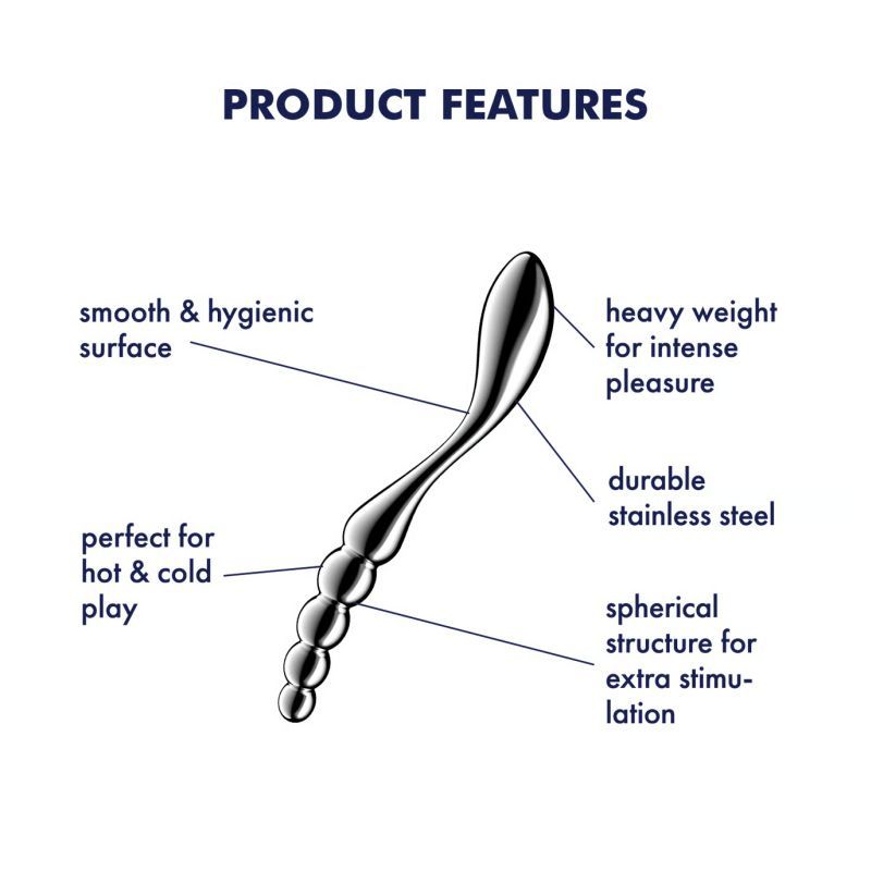 Satisfyer Star Force 1 Metal Dildo-4066950
