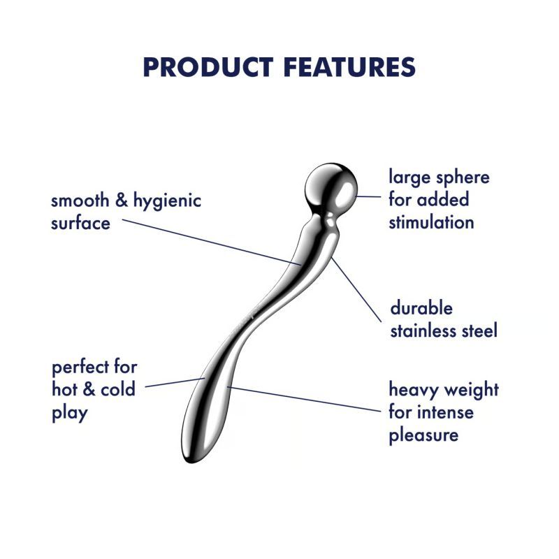 Satisfyer Star Force 2 Metal Dildo-4066943
