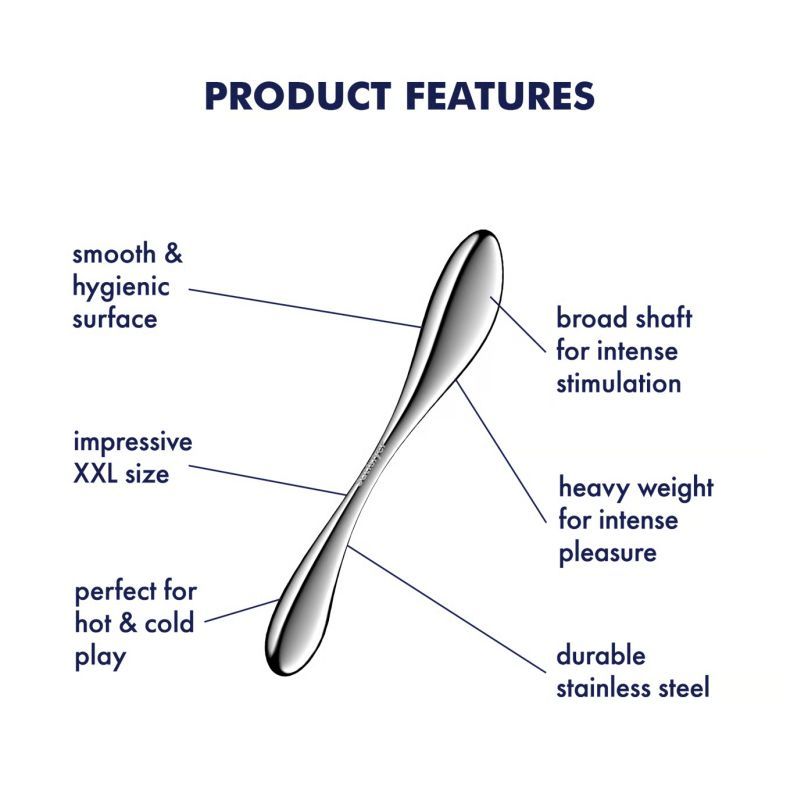 Satisfyer Star Force 3 Metal Dildo-4066998