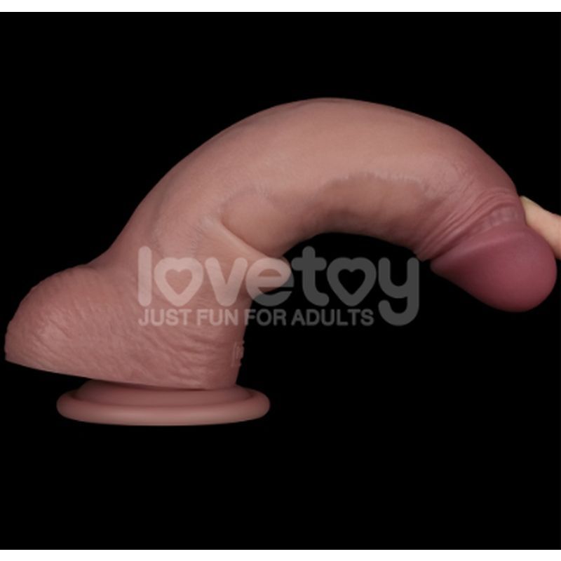 Sliding Skin Pro Dual Layer Silicone Dong 8.5in-LV417102