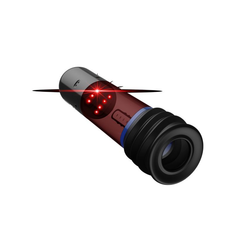 ISP90 Curve Infrared Automatic LCD Penis Pump Blue