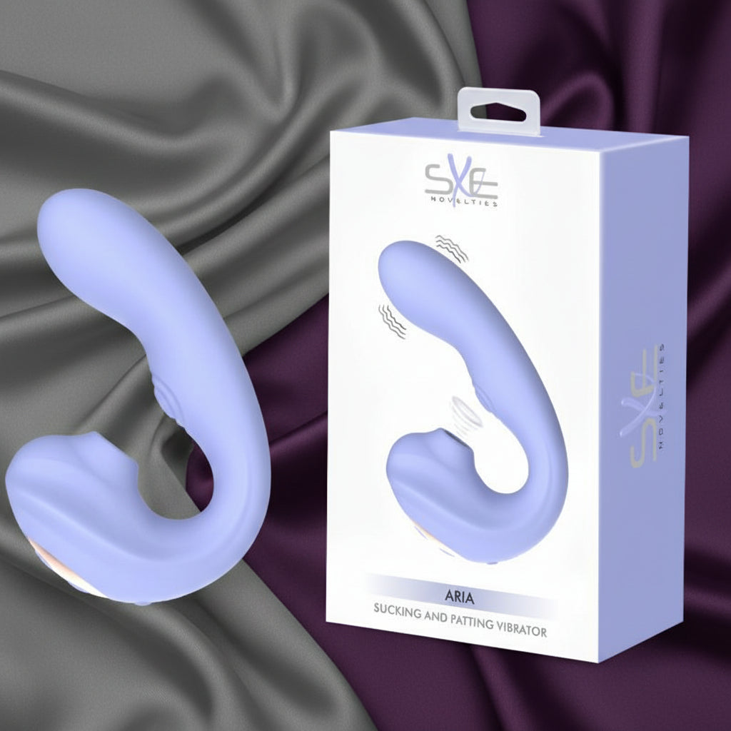 Aria Air Pulse C Shaped Vibrator-SXE-0661