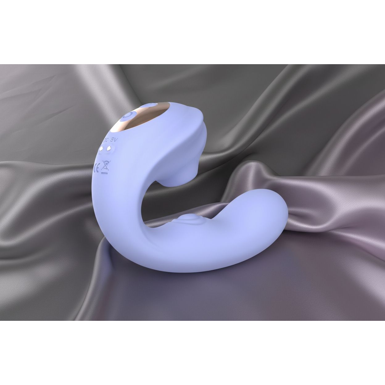 Aria Air Pulse C Shaped Vibrator-SXE-0661